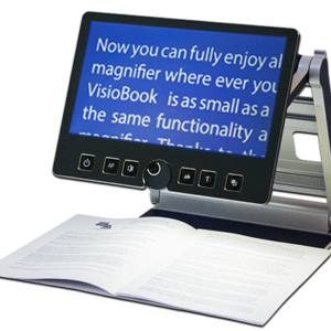 videoingranditore portatile visiobook - frontale