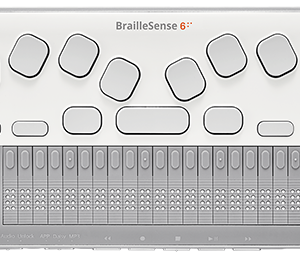 tablet braille braillesense 6 mini - frontale