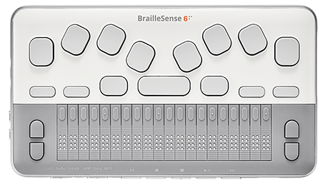 tablet braille braillesense 6 mini - frontale