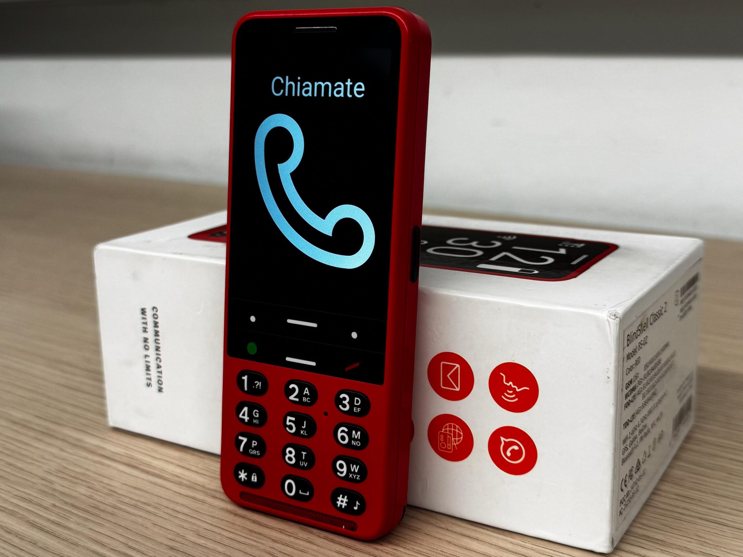 BlindShell Classico 2 - Telefono con sintesi e comandi vocali - immagine 2
