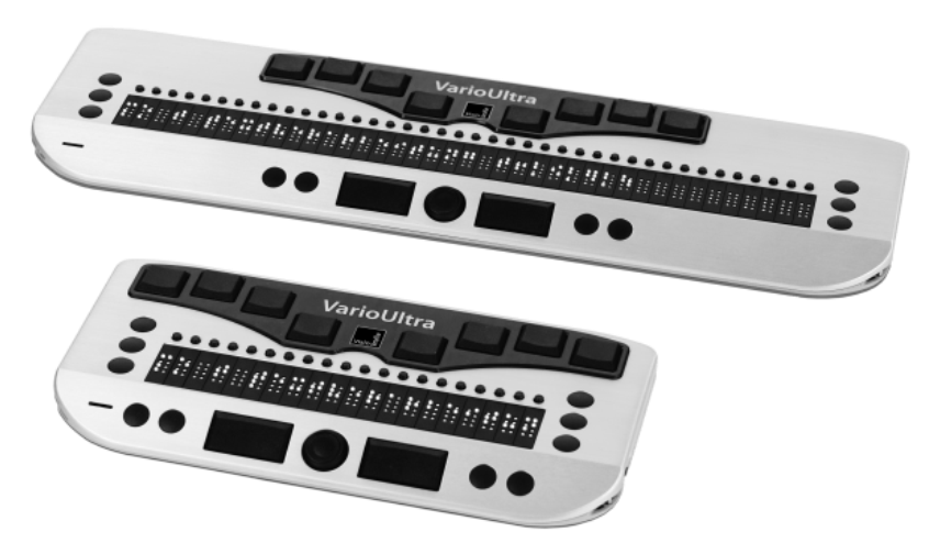 display braille vario - frontale