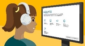 software ingrandente con sintesi vocale Lucy parla zoom - frontale