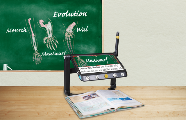 Mano Edu - Videoingranditore Portatile con Sintesi Vocale - immagine 5