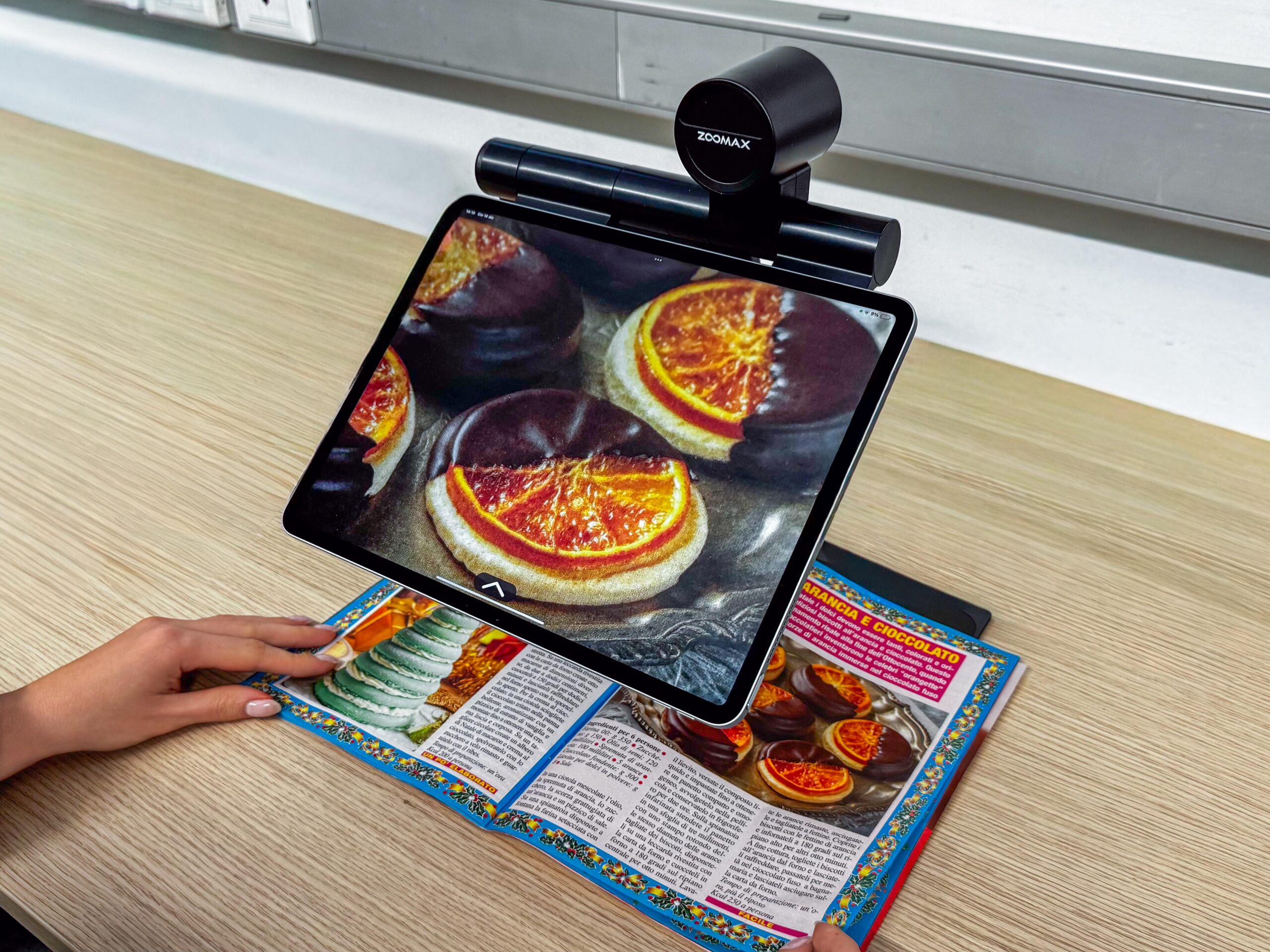 Snow Pad - Videoingranditore portatile con sintesi vocale